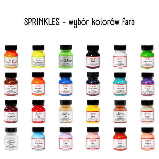 sprinkles - kolory farbek